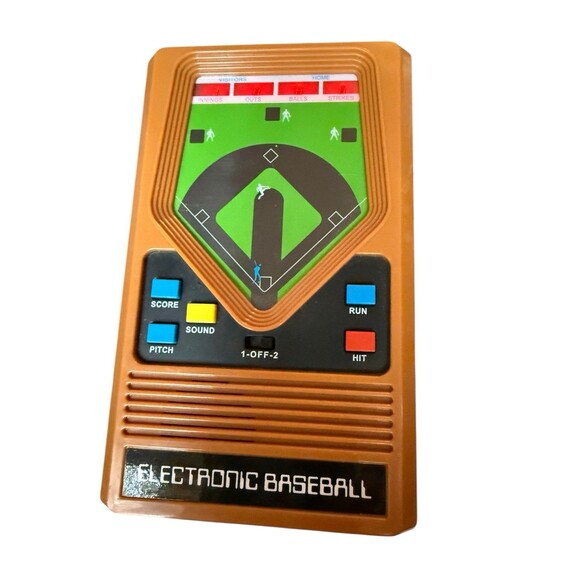 Classic Mattel Electronic Handheld Baseball Game Tested Works Vintage Retro - Picture 1 of 4